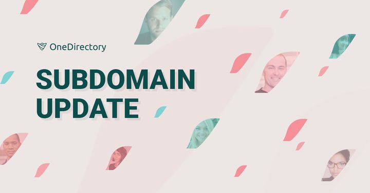 Subdomains in OneDirectory